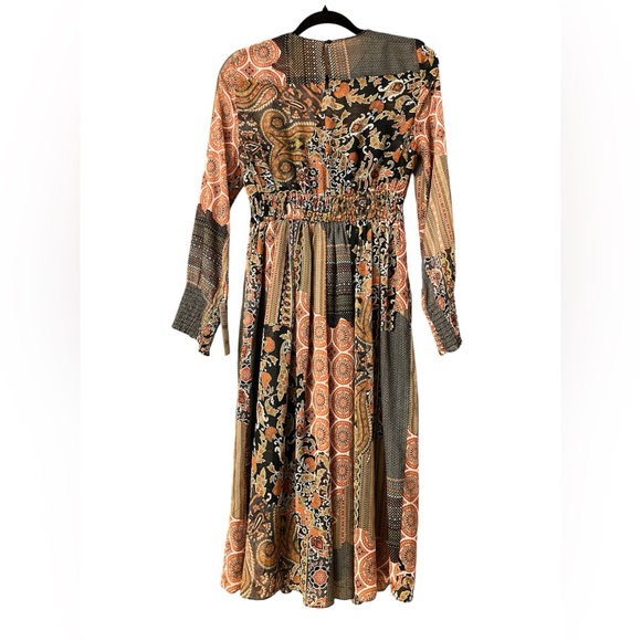 Zara paisley dress NWT - Picture 6 of 7